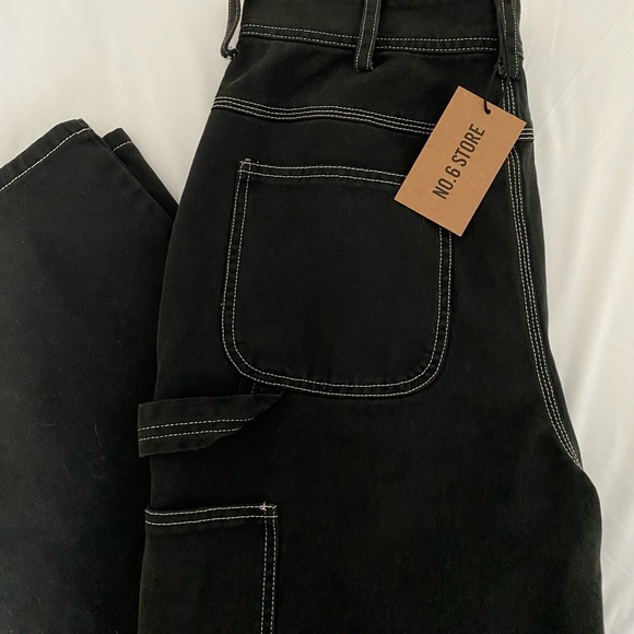 No.6 Jackson Pant in Olive - Picture 8 of 10